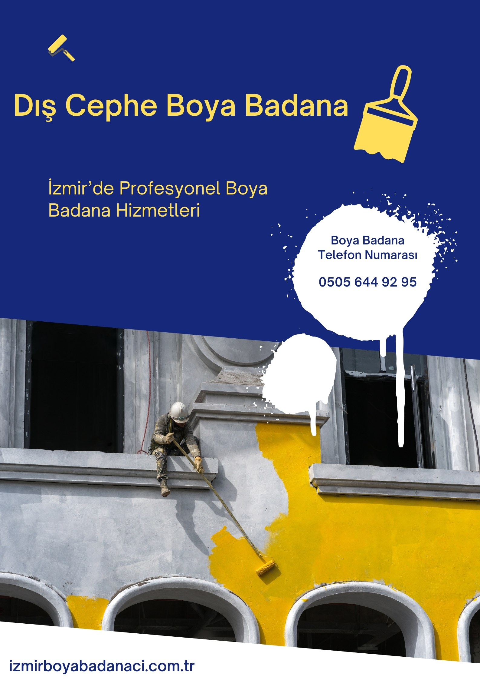 Dış cephe boya badana ile binalarınızı hava koşullarına karşı koruyan, estetik çözümler.